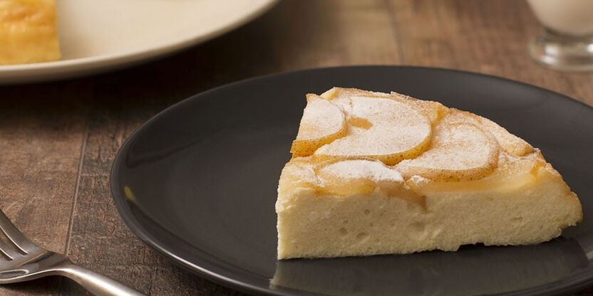 Pear cottage cheese casserole - a delicious delicacy on a hypoallergenic menu