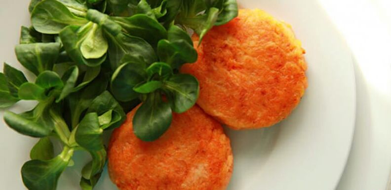 carrot cutlets with herbs for high cholesterol