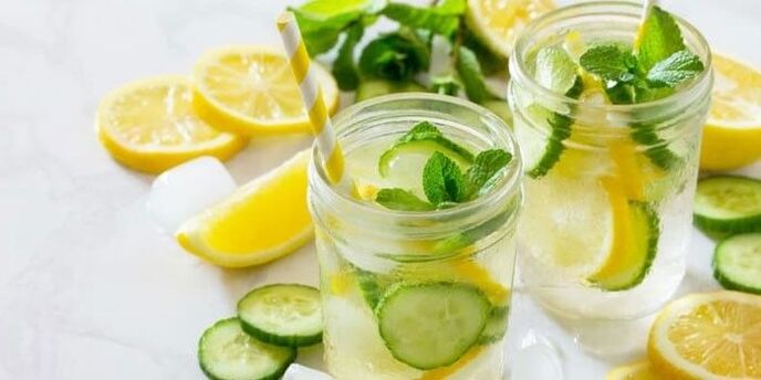 cucumber lemon water for weight loss
